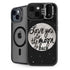 To The Moon And Back BW iPhone 15 Plus Kickstand Case