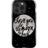 To The Moon And Back BW iPhone 15 Pro Impact Case