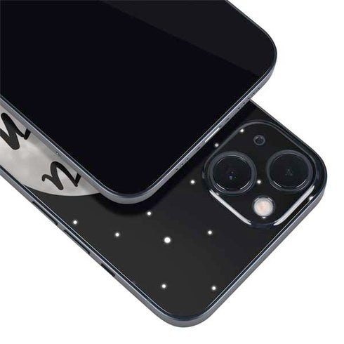To The Moon And Back BW iPhone 15 Skin