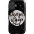 To The Moon And Back BW iPhone 16 Magsafe Impact Case