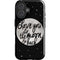 To The Moon And Back BW iPhone 16 Plus Impact Case