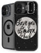 To The Moon And Back BW iPhone 16 Plus Kickstand Case
