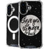 To The Moon And Back BW iPhone 16 Plus MagSafe Case