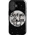 To The Moon And Back BW iPhone 16 Plus Magsafe Impact Case