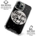 To The Moon And Back BW iPhone 16 Pro Clear Case
