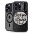 To The Moon And Back BW iPhone 16 Pro Kickstand Case