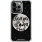 To The Moon And Back BW iPhone 16 Pro Max Clear Case
