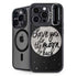To The Moon And Back BW iPhone 16 Pro Max Kickstand Case