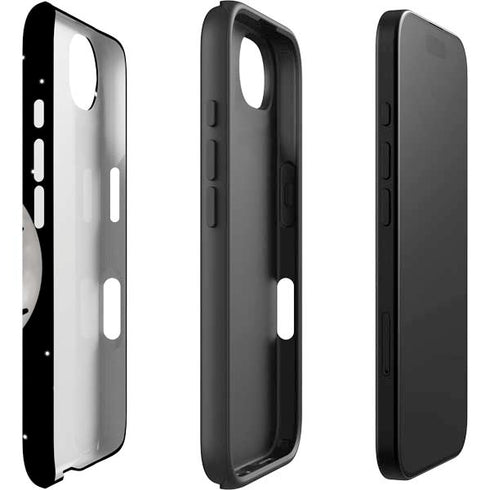 To The Moon And Back BW iPhone 16e Impact Case
