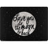 To The Moon And Back BW Apple MacBook Pro 14-inch Skin