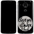 To The Moon And Back BW Moto E5 Plus Skin