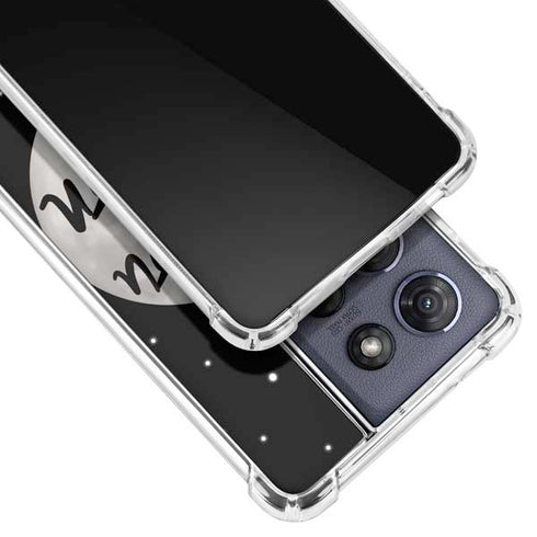 To The Moon And Back BW Moto G 5G (2025) Clear Case