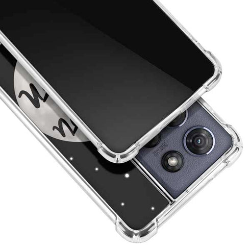 To The Moon And Back BW Moto G Power 5G (2025) Clear Case