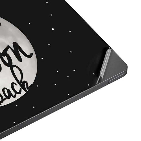 To The Moon And Back BW Surface Laptop 7 13.8in Skin