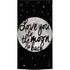 To The Moon And Back BW XBox Series X Digital Edition Console Skin