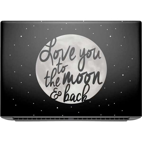 To The Moon And Back BW HP ZBook Fury 16 G10 Skin