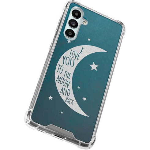 To The Moon And Back Galaxy A16 5G Clear Case