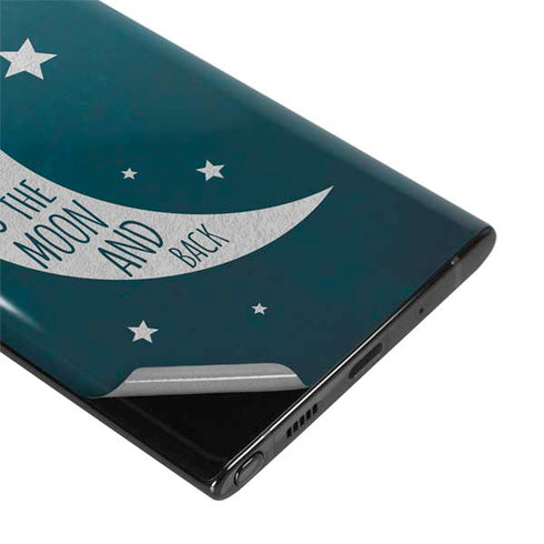 To The Moon And Back Galaxy Note 10 Plus Skin