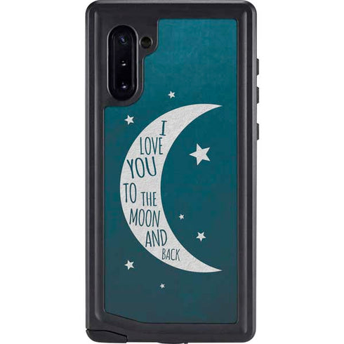 To The Moon And Back Galaxy Cases