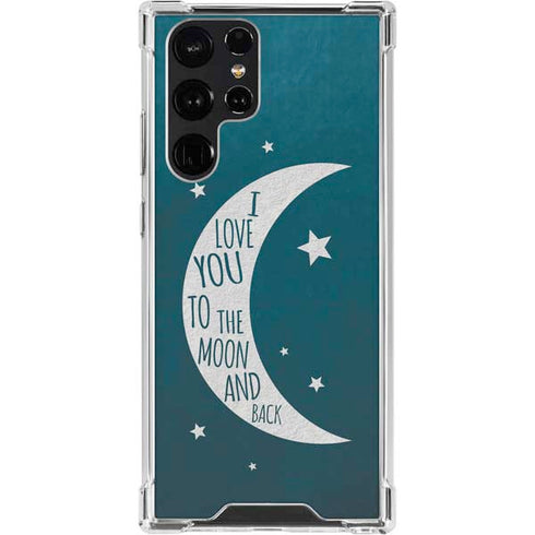 To The Moon And Back Galaxy S23 Ultra Clear Case