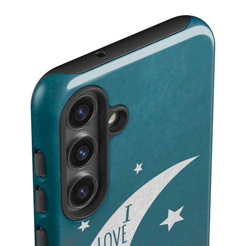 To The Moon And Back Galaxy S25 Impact Case