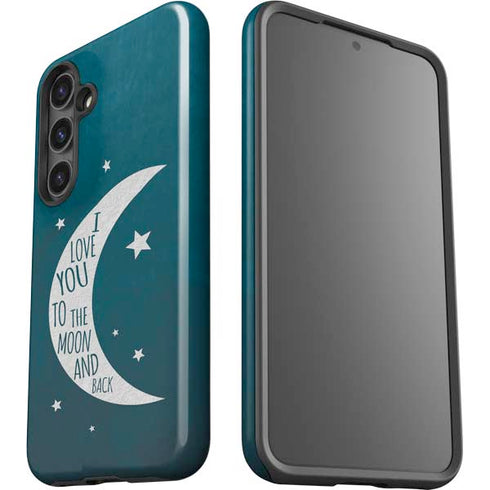 To The Moon And Back Galaxy S25 Impact Case