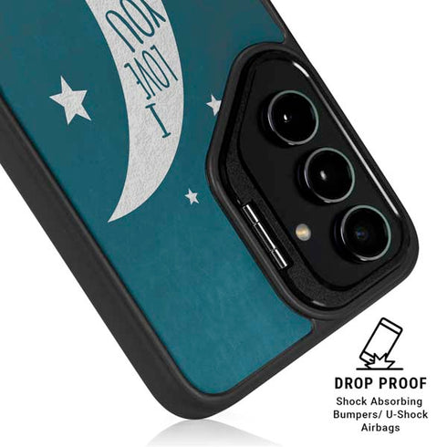 To The Moon And Back Galaxy S24 Kickstand Case