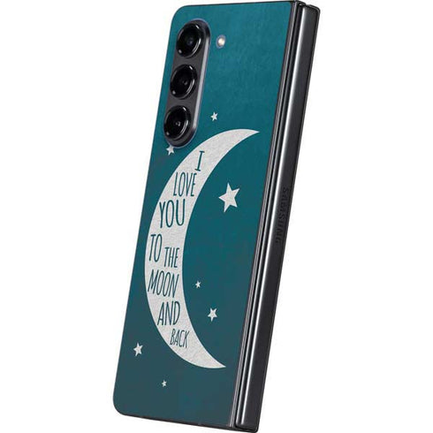 To The Moon And Back Galaxy Z Fold5 5G Skin