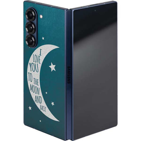To The Moon And Back Galaxy Z Fold6 Skin