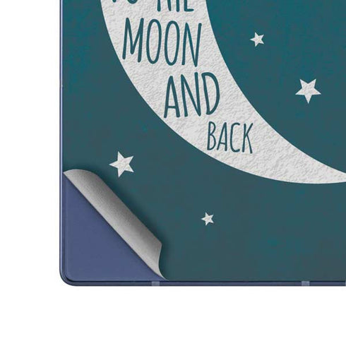 To The Moon And Back Galaxy Z Fold6 Skin