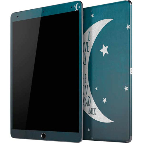 To The Moon And Back iPad Skins
