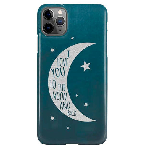 To The Moon And Back iPhone Cases
