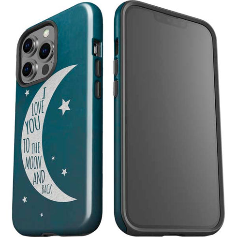 To The Moon And Back iPhone 15 Pro Impact Case