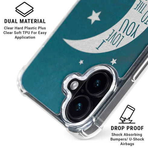 To The Moon And Back iPhone 16 MagSafe Case
