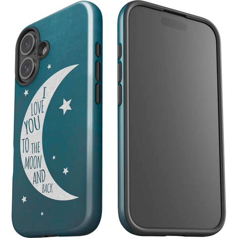 To The Moon And Back iPhone 16 Plus Impact Case