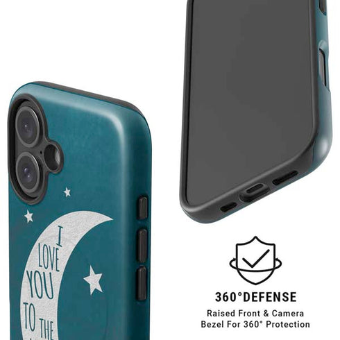 To The Moon And Back iPhone 16 Plus Magsafe Impact Case