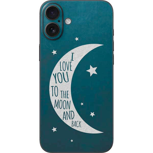 To The Moon And Back iPhone 16 Plus Skin