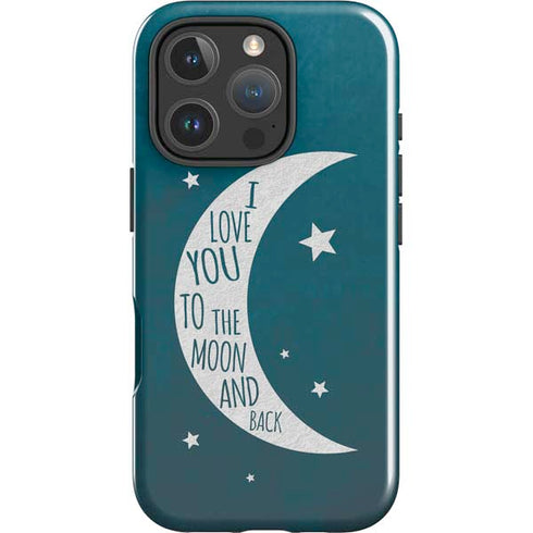 To The Moon And Back iPhone 16 Pro Impact Case