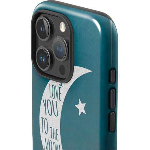 To The Moon And Back iPhone 16 Pro Max Impact Case