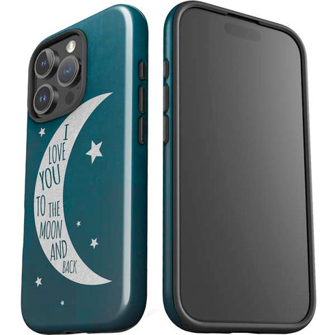 To The Moon And Back iPhone 16 Pro Max Impact Case