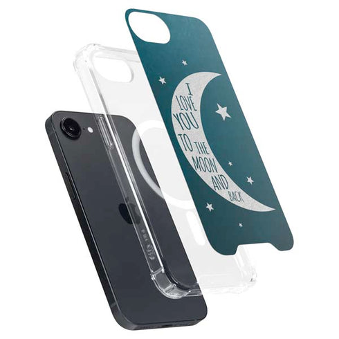 To The Moon And Back iPhone 16e MagSafe Case