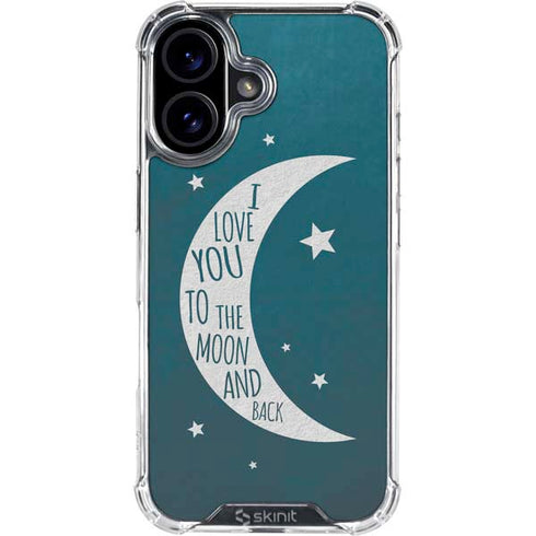 To The Moon And Back iPhone 17 Clear Case