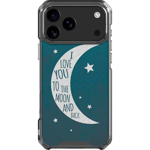 To The Moon And Back iPhone 18 Pro Max Clear Case