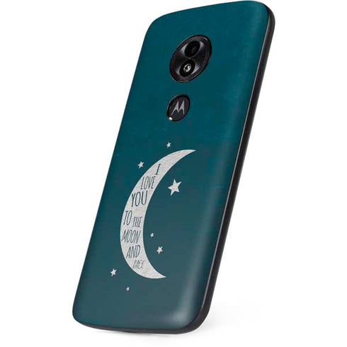 To The Moon And Back Moto E5 Play Skin
