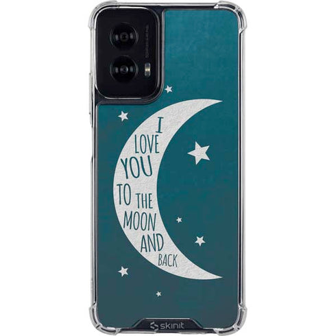 To The Moon And Back Moto G Power 5G (2024) Clear Case