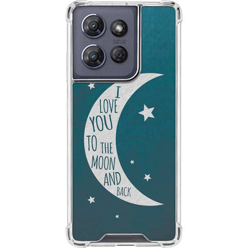 To The Moon And Back Moto G Stylus 5G (2025) Clear Case