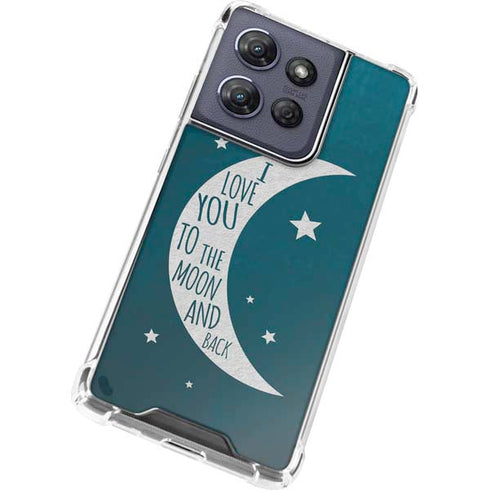 To The Moon And Back Moto G Stylus 5G (2025) Clear Case