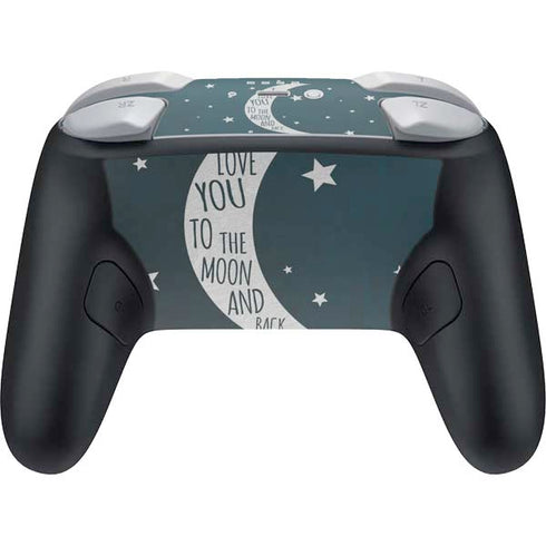 To The Moon And Back Nintendo Switch 2 (2025) Pro Controller Skin