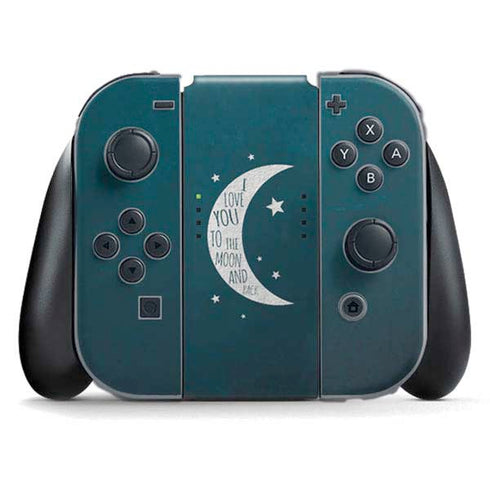 To The Moon And Back Nintendo Switch (2017-2021) Joy-Con Controller Skin