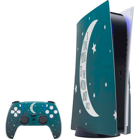 To The Moon And Back PlayStation PS5 Skins
